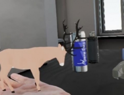 Тактильный аппарат от AxonVR позволяет гладить виртуальных оленят