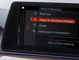 Microsoft установит на автомобили BMW Skype