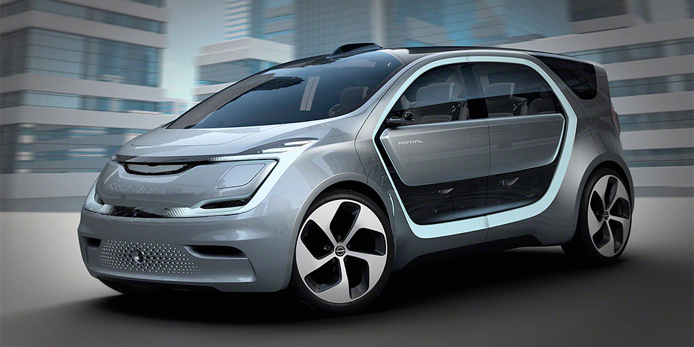 Электровэн Chrysler Portal научат распознавать лица и голоса