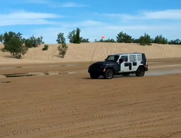 Jeep Wrangler нового поколения испытали на бездорожье