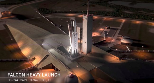 Илон Маск: пуск Falcon Heavy состоится в ноябре