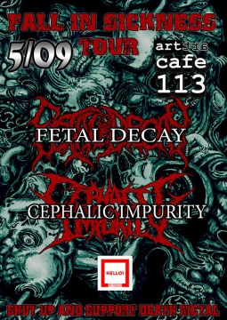 FALL IN SICKNESS TOUR 2017