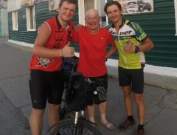 Брянские велопутешественники добрались до Кемерово