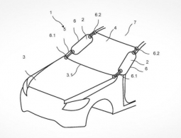 Mercedes запатентовал подушки безопасности для пешеходов