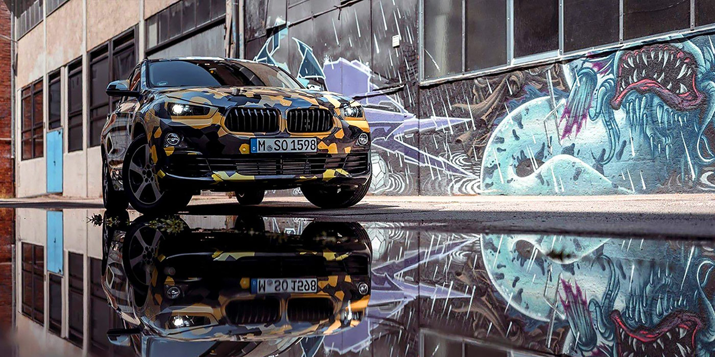 Серийный BMW X2 рассекретили за месяц до премьеры