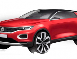 Volkswagen рассекретил дизайн нового кроссовера T-Roc