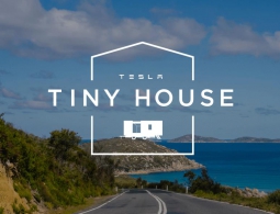 Tesla построила «домик на колесах» для рекламы чистой энергии