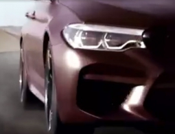 BMW M5 нового поколения показали на видео