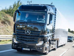 В Великобритании испытают беспилотные грузовики