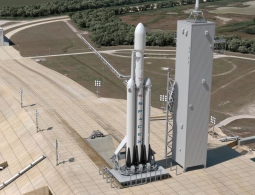 В SpaceX провели испытания двигателей Falcon Heavy
