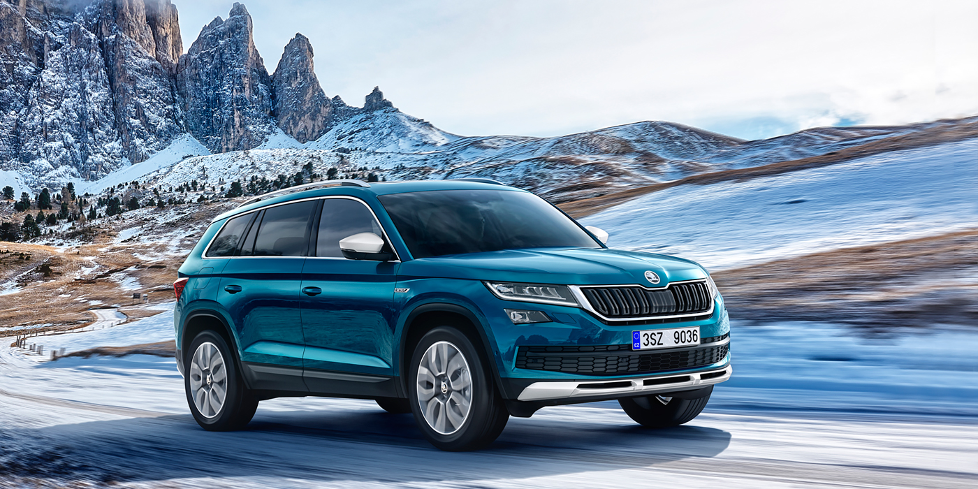 Skoda Kodiaq получил новую версию повышенной проходимости