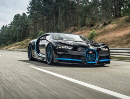 Рекордный разгон Bugatti Chiron до 400 км/ч показали на видео