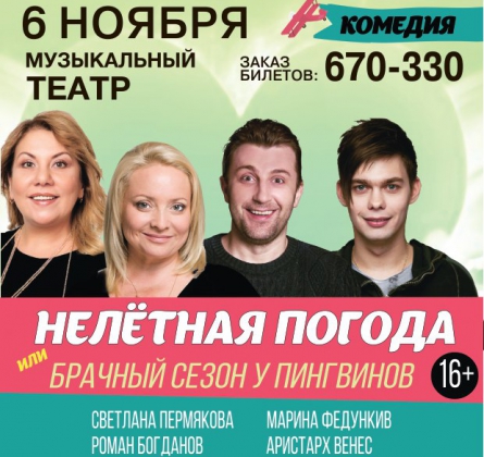 Нелетная погода, или Брачный сезон у пингвинов