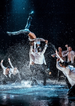 Шоу под дождем