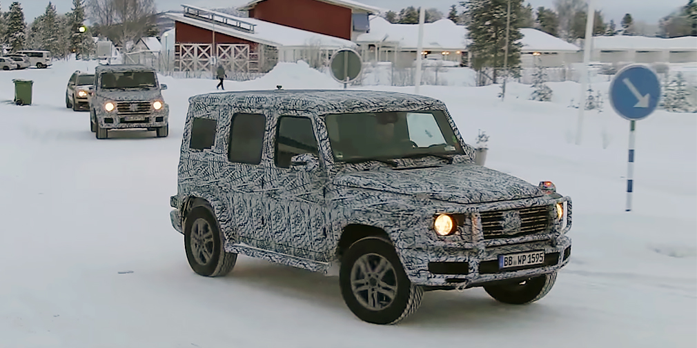 Новый внедорожник Mercedes-Benz G-Class показали на видео