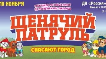 ЩЕНЯЧИЙ ПАТРУЛЬ спасают город