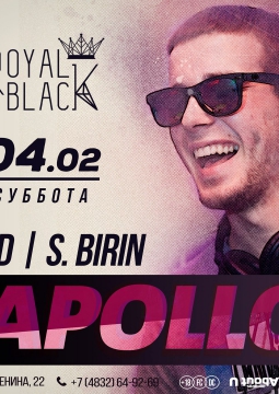 APOLLO | Royal Black