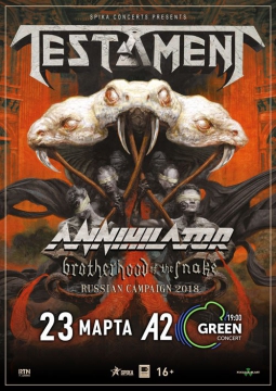 TESTAMENT & ANNIHILATOR