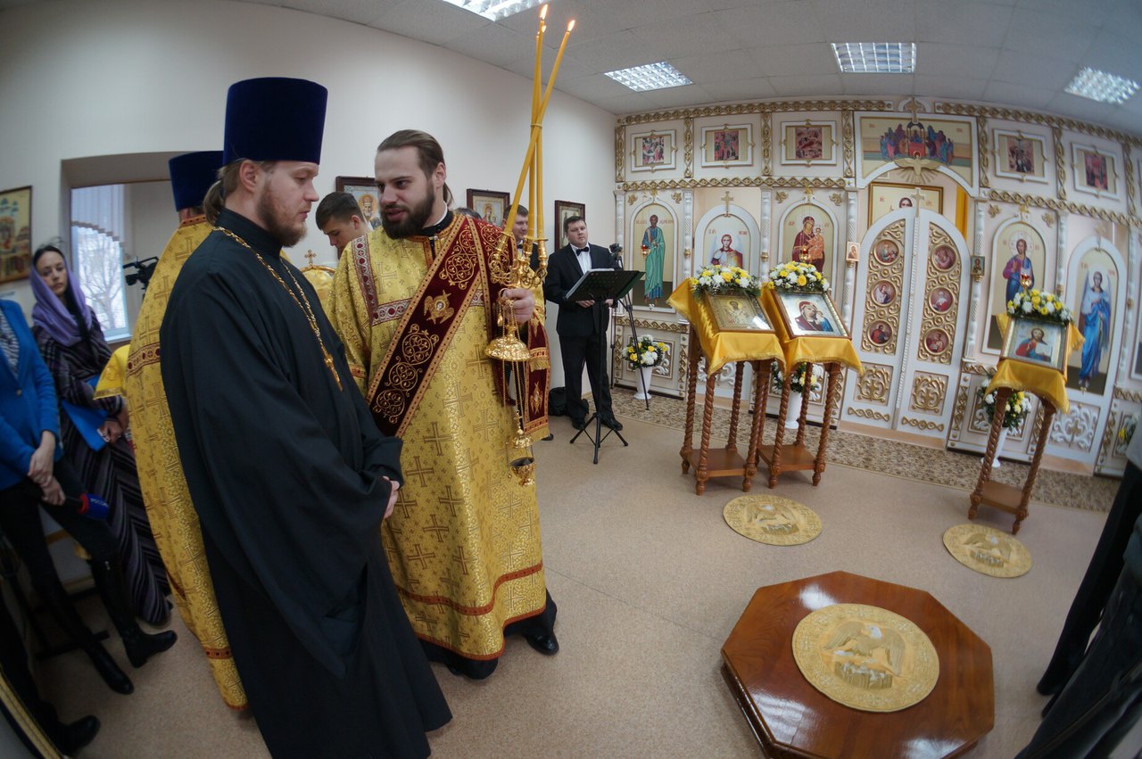 В БГУ наконец открылся храм святой Татианы, покровительницы студентов