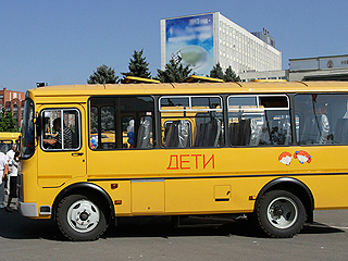 В Брянске  маленьких спортсменов возили на опасных автобусах