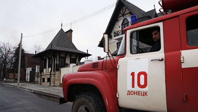 В районе одного из цехов химпредприятия в Донецке прогремел взрыв
