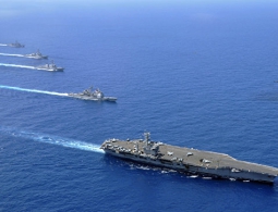 Авианосная группа ВМС США приступила к патрулированию в Южно-Китайском море