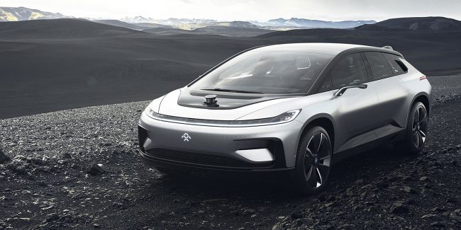 Электромобиль Faraday Future будет соревноваться с Tesla в гонке Pikes Peak