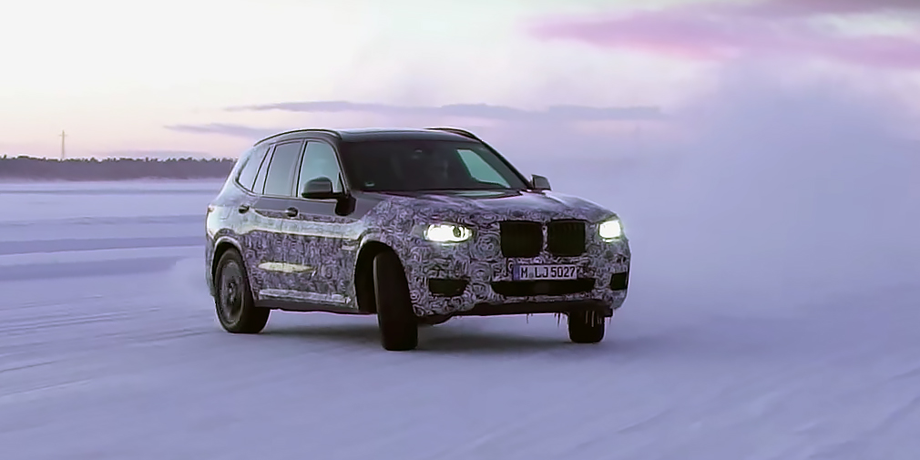 BMW опубликовала первые изображения X3 нового поколения