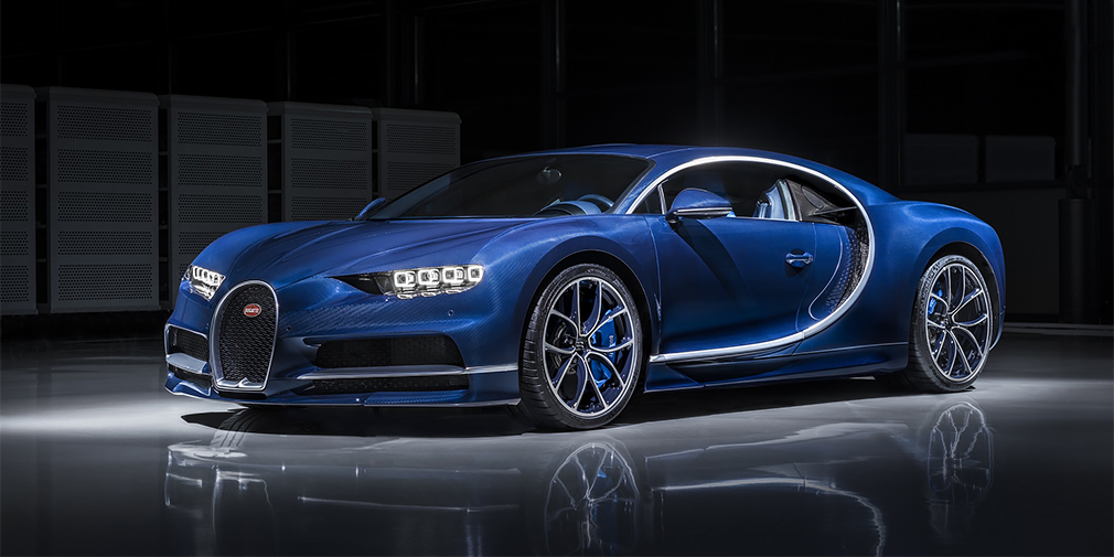 Bugatti продала половину гиперкаров Chiron