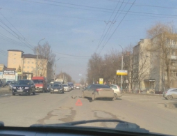 Авария в Брянске на Литейной