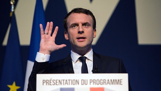Опрос: Макрон является фаворитом в первом туре выборов президента Франции