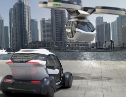 Представлен концепт гибрида автомобиля и квадрокоптера для использования в городских условиях