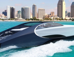 Компания Bugatti разработала яхту в стиле суперкара