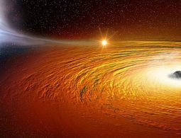 Астрономы следят за безумным танцем между звездой и черной дырой