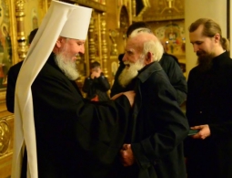 Вручена медаль старейшему прихожанину в Брянске