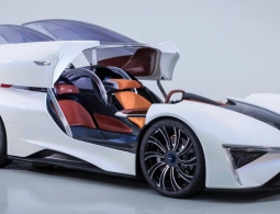 Представлен первый китайский электрокар с турбинным генератором