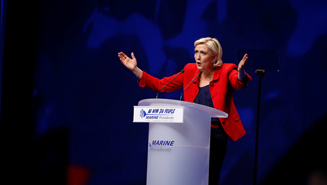 Кандидат в президенты Франции Марин Ле Пен предрекла 
