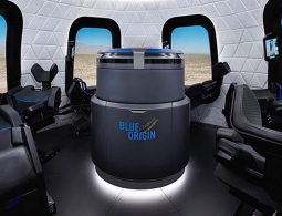 Blue Origin показала дизайн капсулы для космических туристов