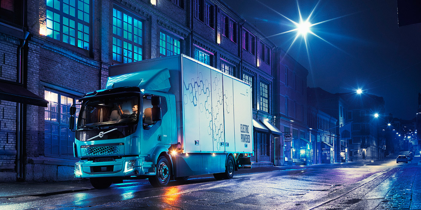 Volvo представила свой первый электрический грузовик