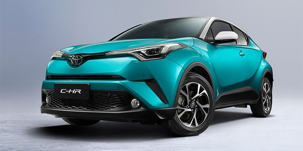 Кроссовер Toyota C-HR превратят в электрокар в 2020 году