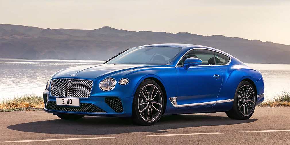 Названы российские цены на новый Bentley Continental GT