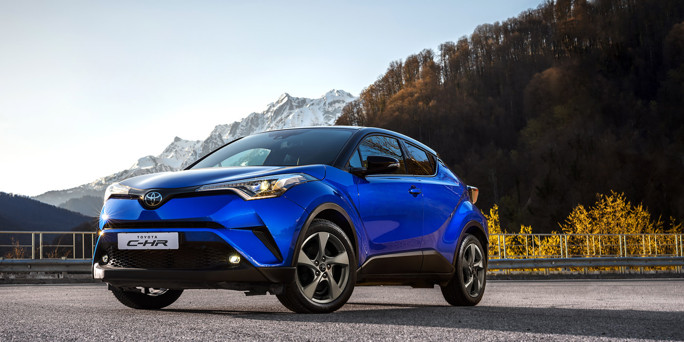 Toyota объявила российские цены на кроссовер C-HR