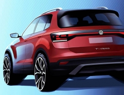 Volkswagen впервые показал новый кроссовер T-Cross