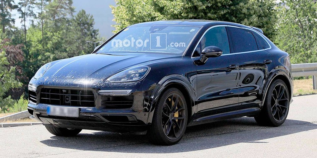 Кросс-купе Porsche Cayenne заметили на тестах