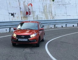 Обновленный лифтбек Lada Granta рассекретили до премьеры