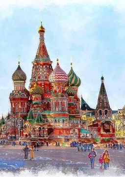 Обзорная автобусная экскурсия по Москве