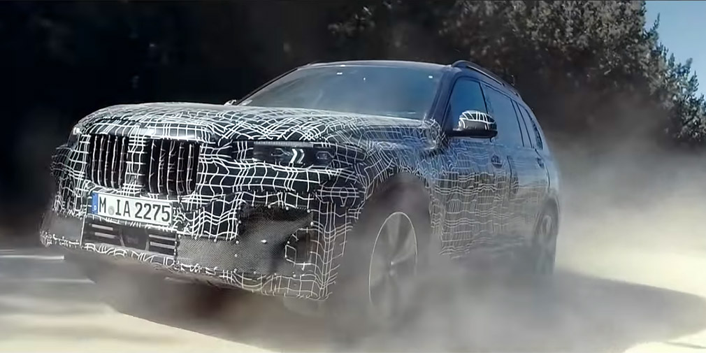 BMW показала новый кроссовер X7 на видео