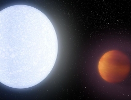 На этой сверхгорячей экзопланете — настоящий «железный занавес» вместо неба