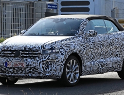 Volkswagen T-Roc с открытым верхом впервые замечен на тестах