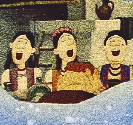 Вечерок на хуторе близ...